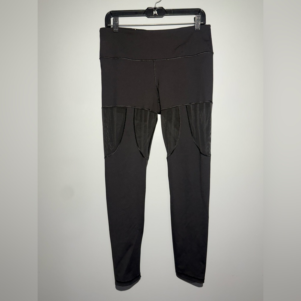 Victoria's Secret Black Sport Leggings- transparent thighs